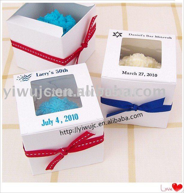 Hot Sales Wedding 9x9 Cupcake Boxes Wedding Gift Box JCO97