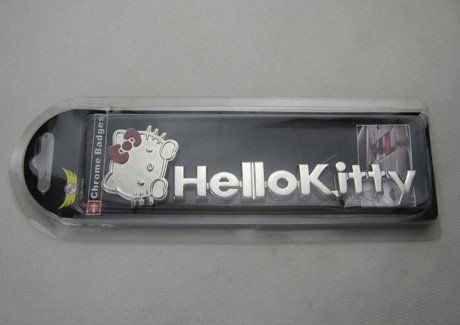 hello kitty car stickers. 3D Car sticker hello kitty