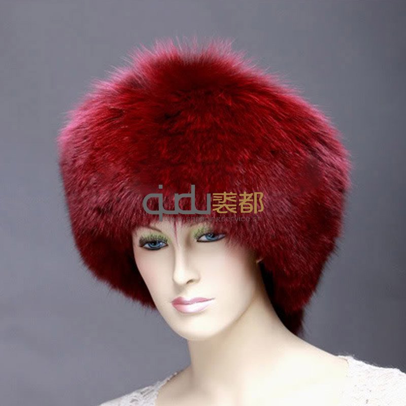 QD5667 Genuine Fox Fur Hat with earcap belt warm cap headgear/Hot Sale/Wholesale/Retail Free Shipping/OEM/colorful/female A QD5667 Genuine Fox Fur Hat with earcap belt warm cap headgear/Hot Sale/Wholesale/Retail Free Shipping/OEM/colorful/female A