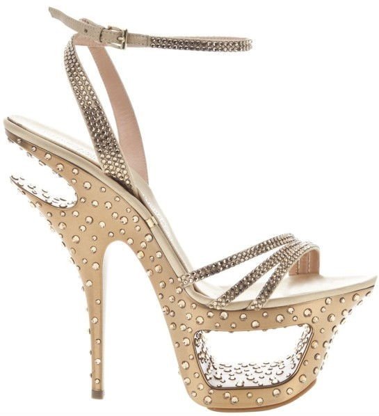 diamonds high heels
