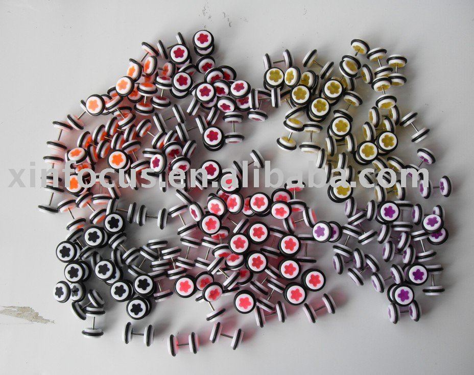 fake ear piercings. Wholesale Acrylic fake Ear taper Body Jewelry Body Jewellery Bulk Sale/Ear