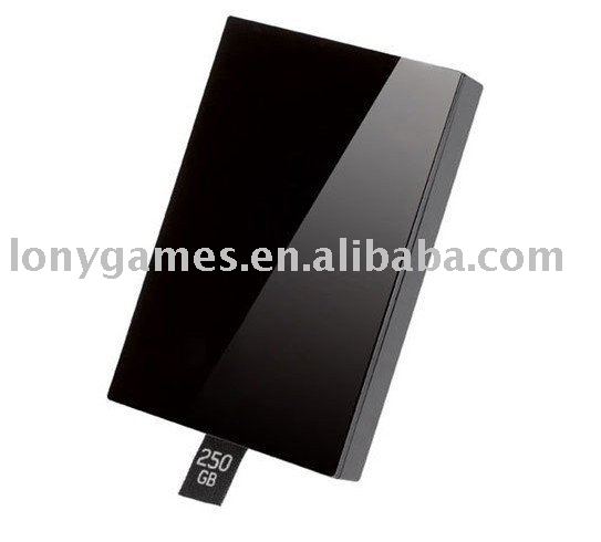 xbox 360 logo black. For Xbox 360 Slim HDD 250GB