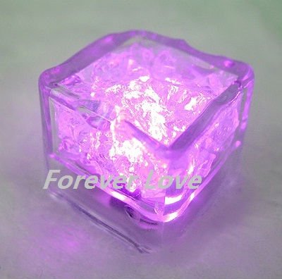 Wedding Party on 12 Pink Led Ice Cube Light Wedding Party Christmas New Arrival