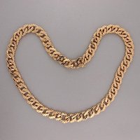 100% Genuine TWISTED WIRE 20 INCH 14K GOLD NECKLACE  Free Shipping, Gold Necklace,Gold Chain,Gold Jewelry(China (Mainland))