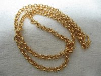 100% Genuine Wholesale 24K Yellow Gold necklace chain /32.16g 50cmL Free Shipping, Gold Necklace,Gold Chain,Gold Jewelry(China (Mainland))