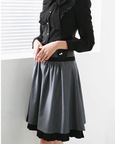 Long Office Skirt