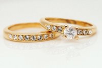 24K 24CT Solid Yellow Gold Natural Diamond Ring K24(stamped 14k) Women Jewelry.Gold Ring,Fine Ring,Diamond Ring,(China (Mainland))