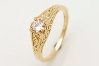 24k 24CT Solid Yellow Gold Natural Diamond Ring K87(stamped 24k) Women Jewelry.Gold Ring,Fine Ring,Diamond Ring,(China (Mainland))