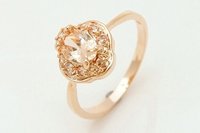 24K 24CT Solid Yellow Gold Natural Diamond Ring K100(stamped 24k) Women Jewelry.Gold Ring,Fine Ring,Diamond Ring,(China (Mainland))