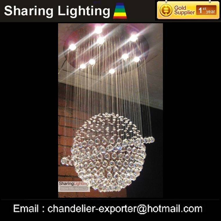 crystal balls chandelier