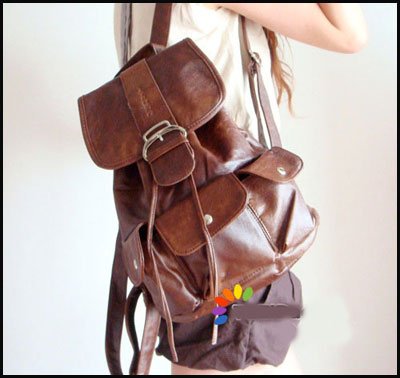 Nice Bags  Girls on Leather Backpack Women   Bags Sale