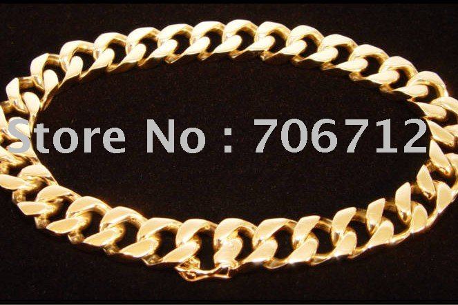 gold link bracelet. Bracelets Type: Chain amp; Link