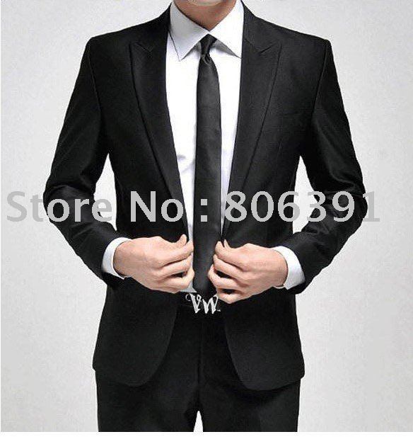 Black And White Mens Suits