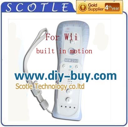 wii 2 remote. free shipping 2 in1 for wii