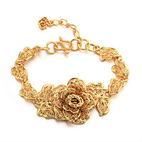 Moda joyas pulsera, brazalete de cobre con baño de oro de 18 quilates, pulsera clásico, Gastos de envío gratis (China (continental))