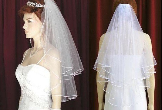 Best Seller Real Wedding veil Bridal veil Free Shipping XMD800