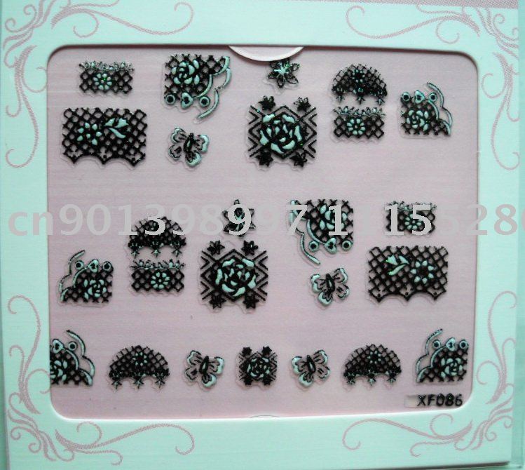 black and white nail art designs. 168 different designs black