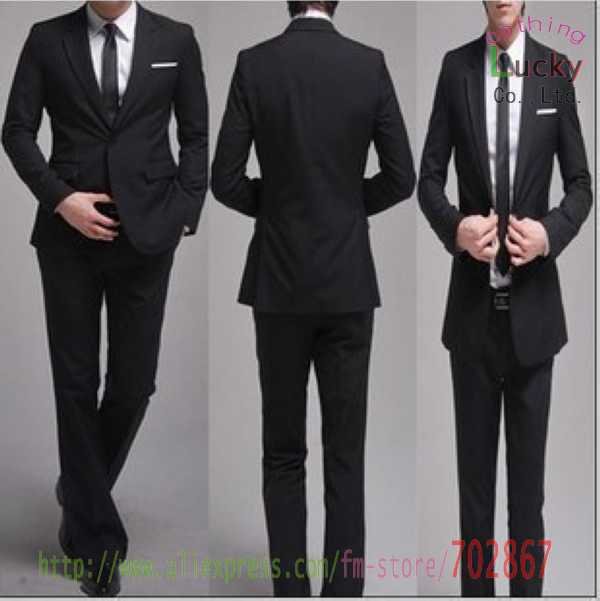 fashion style groom suits Men's leisure brand business suit MEN wedding 