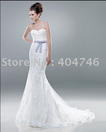  embroidery designer hot sell sexy mermaid wedding dresses bridal gown
