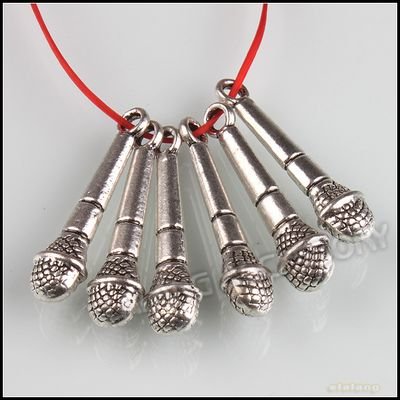 Silver Pendants  Jewelry Making on Charms Pendant Mixed Alloy Polymer Clay Dangle Bead Fit Necklace