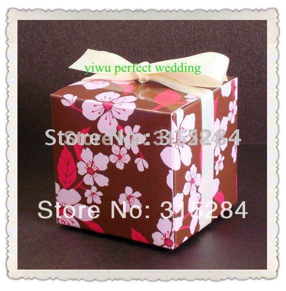 Oriental Cherry Blossom Wedding FavorBoxes XY115G US 611 US 716 lot