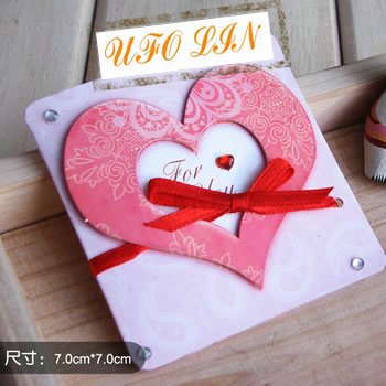 Free shipping sweet wish lovely 3D gift card greeting card christmas 