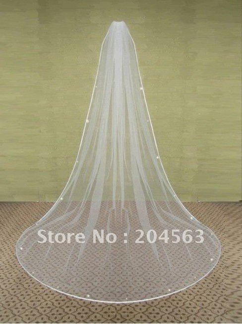 free shipping one layer new best selling wedding veil bridal veil veil with 