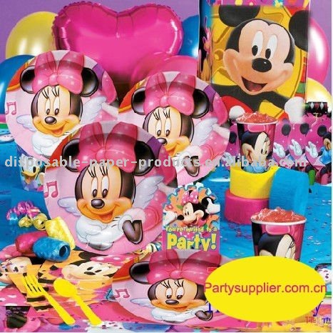 Mickey Mouse Birthday Party Supplies on Minnie Mouse Party Supplies  Minnie Mouse Party Favor Kit Minnie Party