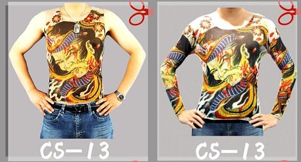 different design of 2011 new art lover Sleeve tattoos clothing for women