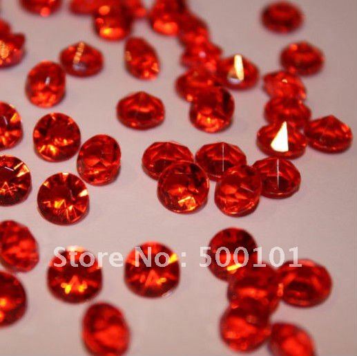 10000 pcs pack Diamond Wedding Table Scatter Crystals Confetti Decoration 