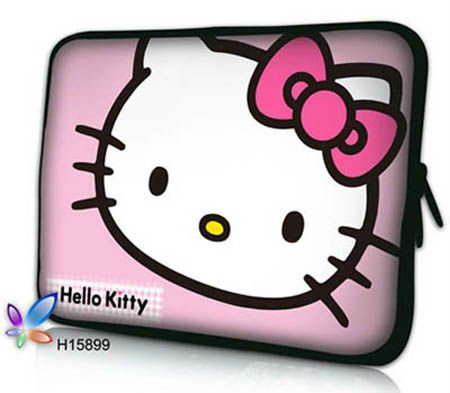 Laptop Case Designs on Cute Hello Kitty Design  10  13  14  15  17  Laptop Bag  Notebook