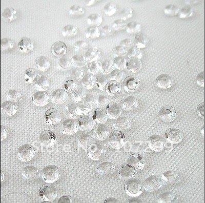 Wholesale Wedding Favors Supplies on 3ct Clear White Diamond Confetti Table Scatter Wedding Favor Supplies