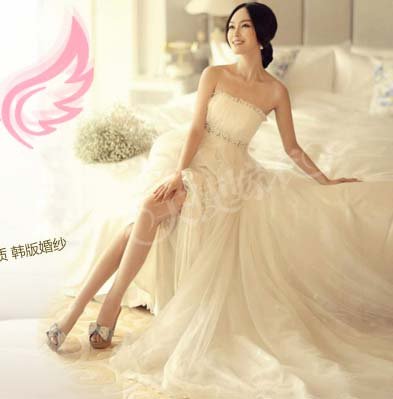 2011 new glamorous white dress in drag goddess temperament temperament 