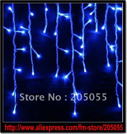  icicle lights curtain lights for Christmas wedding party garden lamps