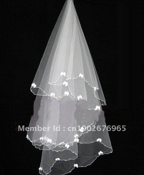 discount ivory short bridal WEDDING VEIL bridal veil wedding veils elegant 