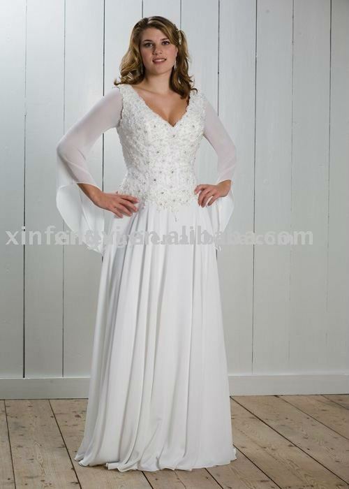 casual wedding dresses with long sleeves