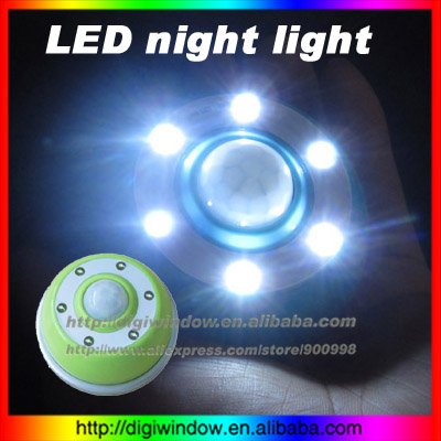 Light  Kids Room on Pir Sensor Led Night Light For Kids  Rooms Free Shipping  Dw A 025