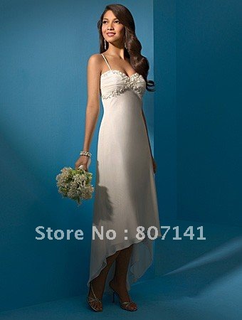 Buy 2011 wedding dress Chapel train strapless Free Shipping Casual Beach