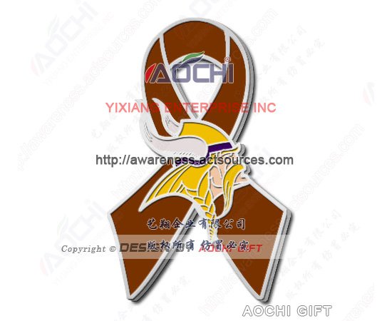 Brown Cancer Ribbon