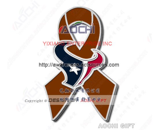 Brown Cancer Ribbon