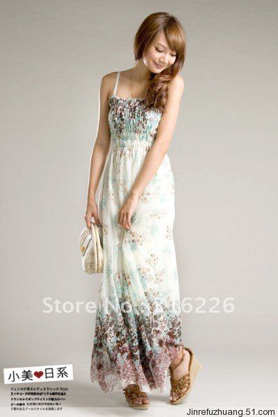 Free Shipping Bohemian Style Dress Maxi Dress BOHO Dress Halter Bohemian 