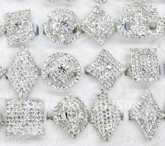  wholesale finger ring crystal ring fashion ring wedding giftdiamond 