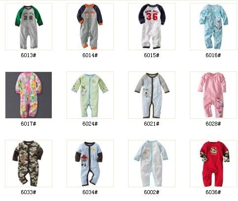 Sexy Baby on Wholesale 2011 New Autumn Classic Baby Rompers 4pcs Lot Free Shipping