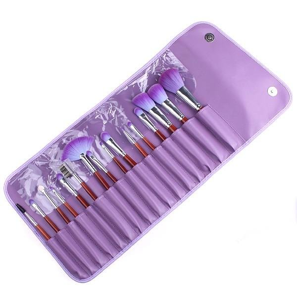 purple brushes