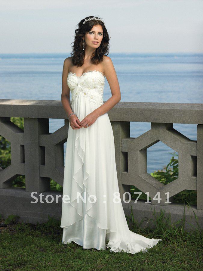 out side wedding dresses