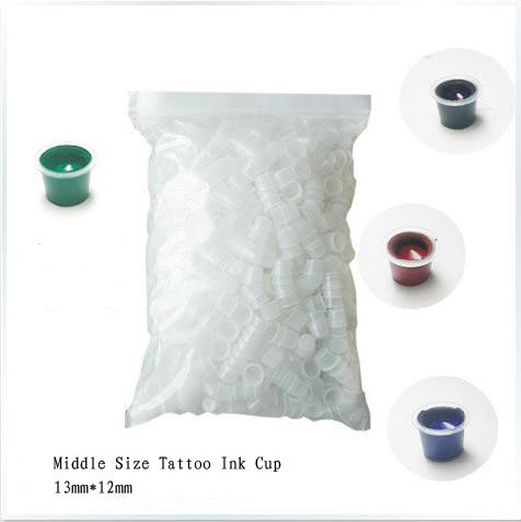 Wholesale 100 Middle Size Tattoo Ink Cups Ink Caps For Tattoo Ink Tattoo