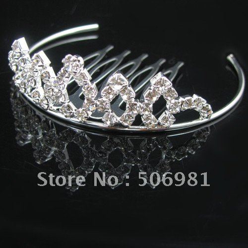 Free shipping Wedding bridal crystal rhinstone crowns fashion crowns fashion