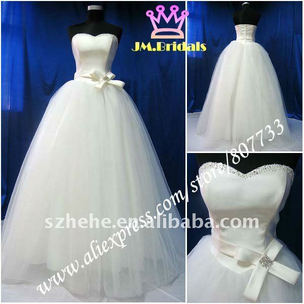 Ball gown tulle simple wedding dress US 14599 US 17899 piece