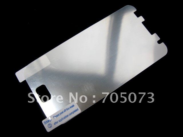 Screen Guard Protector china wholesale for samsung GALAXY S II s2 Screen Protector(without retail pack)Free ship 1000X