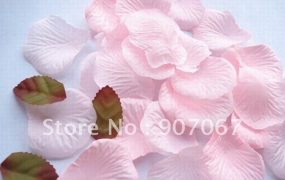 Hot sale 5000 pcs Pink Silk Rose Petals for wedding party Decorations
